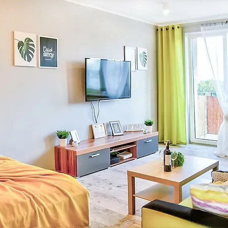 Lägenhet Apartament Dlugie Ogrody Gdańsk